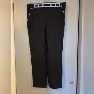 Jules & Leopold Classic Black Capris Pants